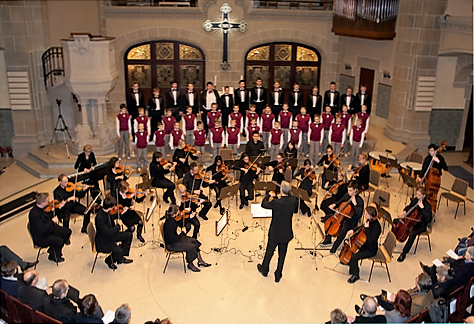 Russischer Knabenchor aus Dubna kommt HEUTE auch nach Wiesloch