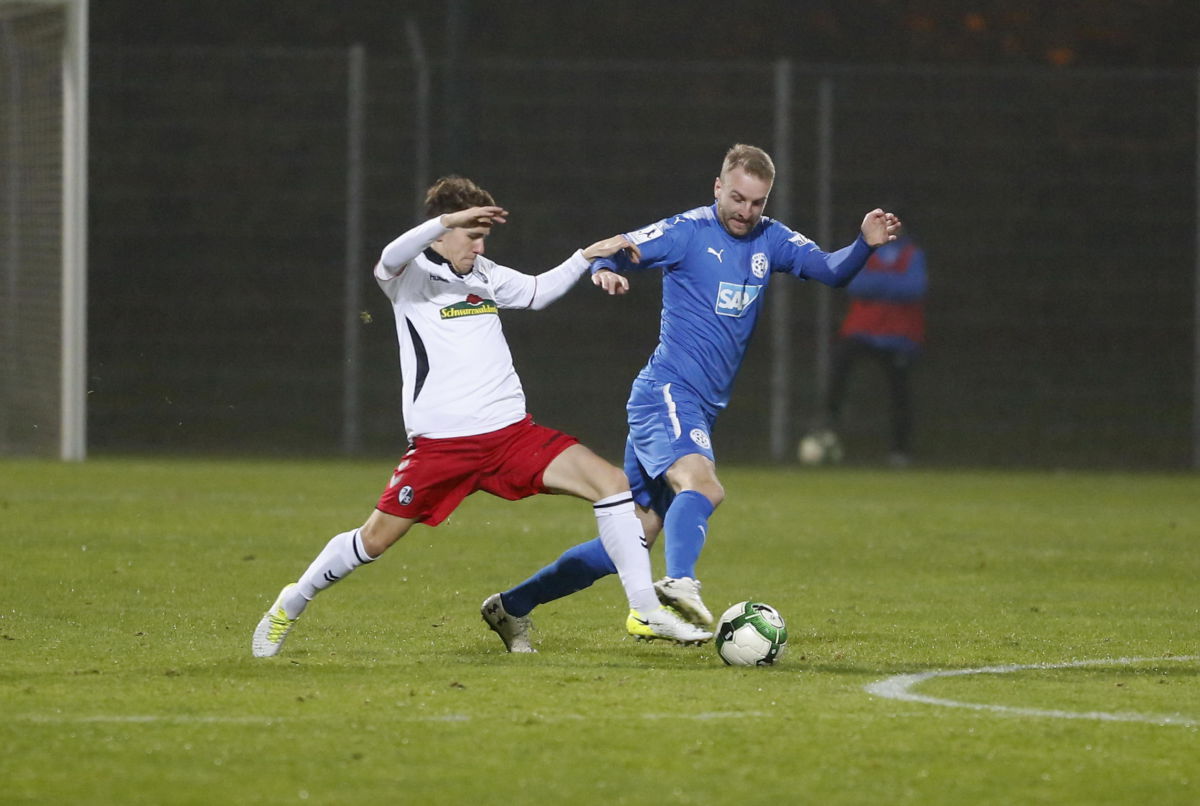 Heimniederlage FC-Astoria Walldorf  gegen den SC Freiburg II. 0:1
