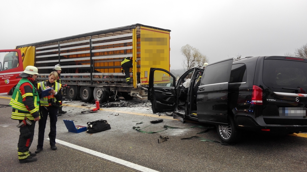 weitere Details der Polizei zum Unfall auf der A6