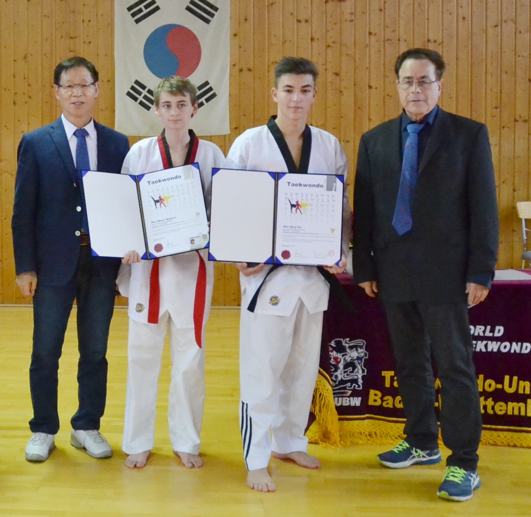 TAE-KWON-DO Koleyko Wiesloch  bei Landes-Danprüfung erfolgreich