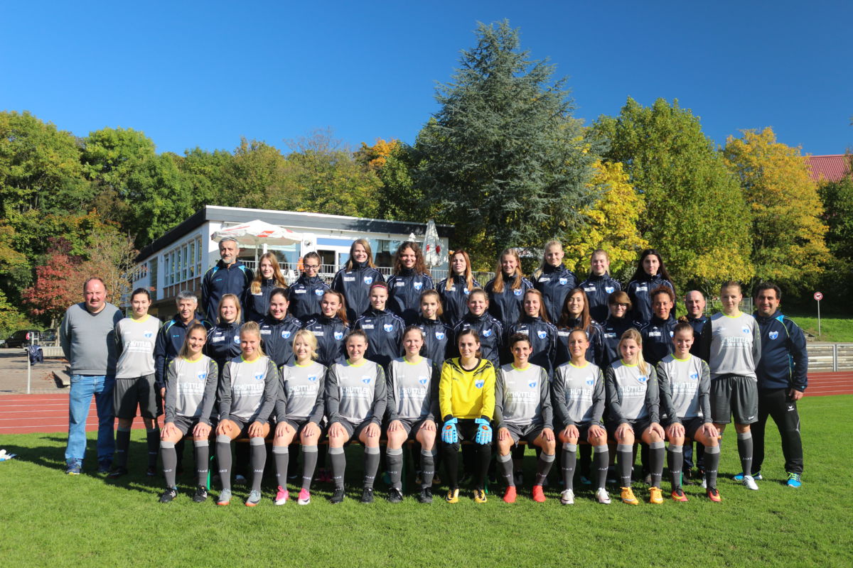 Frauen des VfB Wiesloch Herbstmeister der Verbandliga