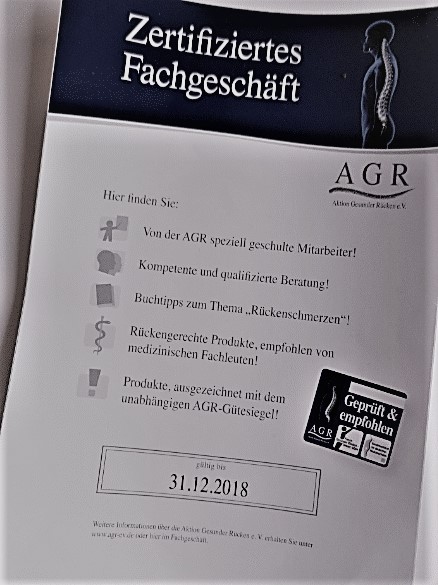 Aktion Gesunder Rücken e.V. auch in Wiesloch