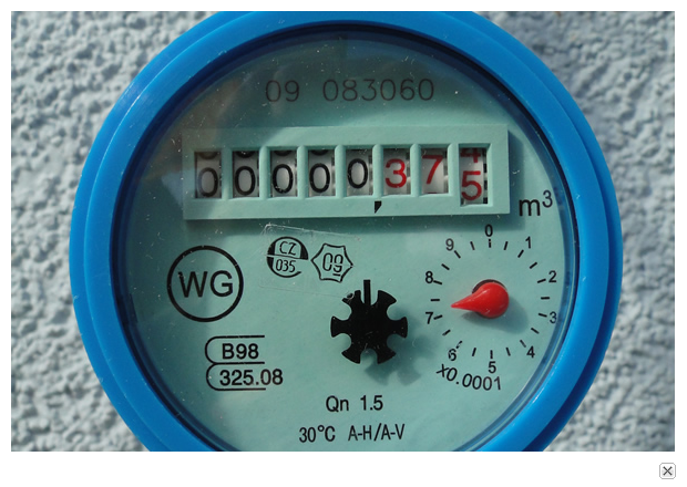 Kundenablesung der Wasserzähler im gesamten Stadtgebiet