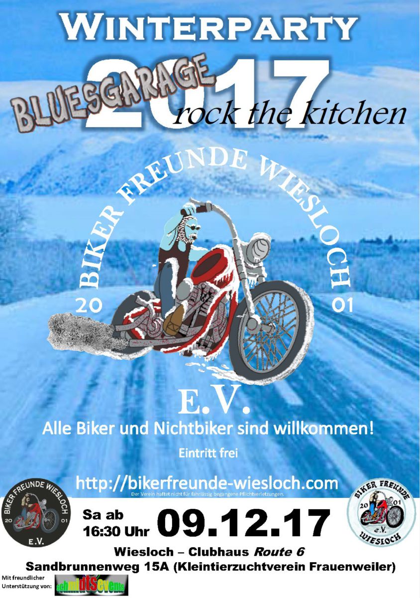 Winterparty der Biker Freunde Wiesloch