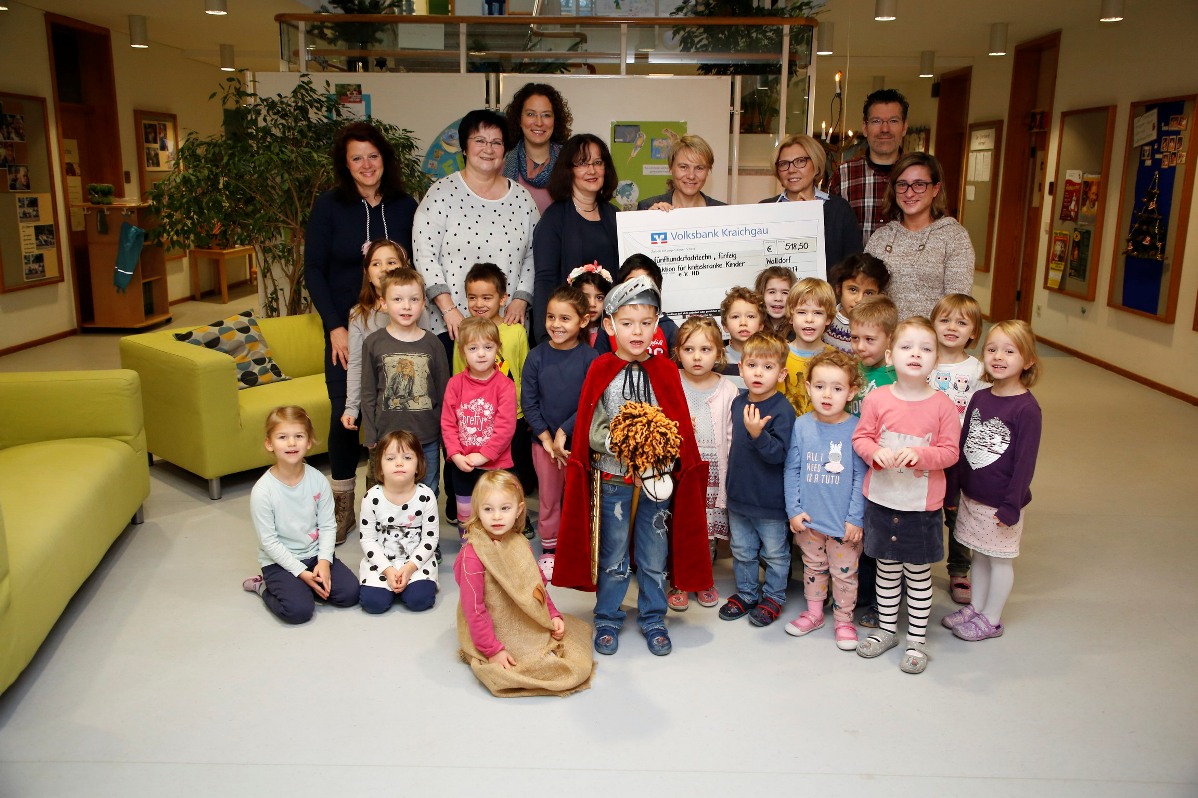 Wo Sankt Martin beim Spenden hilft – Kommunaler Kindergarten unterstützt Kinderplanet