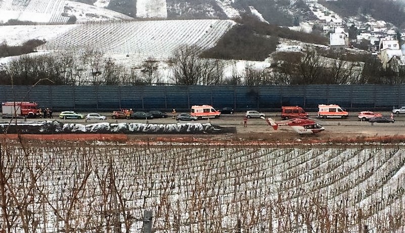 Verkehrsunfall – Bericht der  Feuerwehr