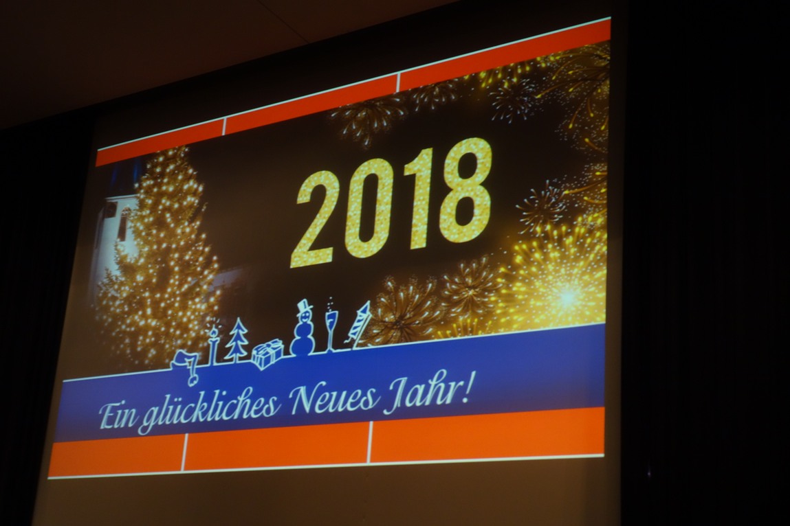 Beschwingt ins neue Jahr beim Neujahrsempfang in Walldorf