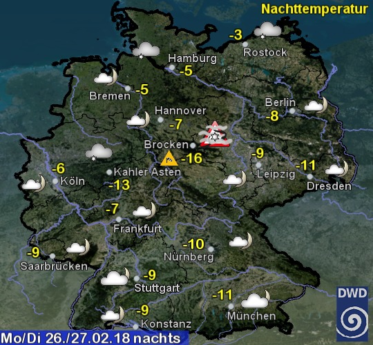 Amtliche WARNUNG vor STRENGEM FROST