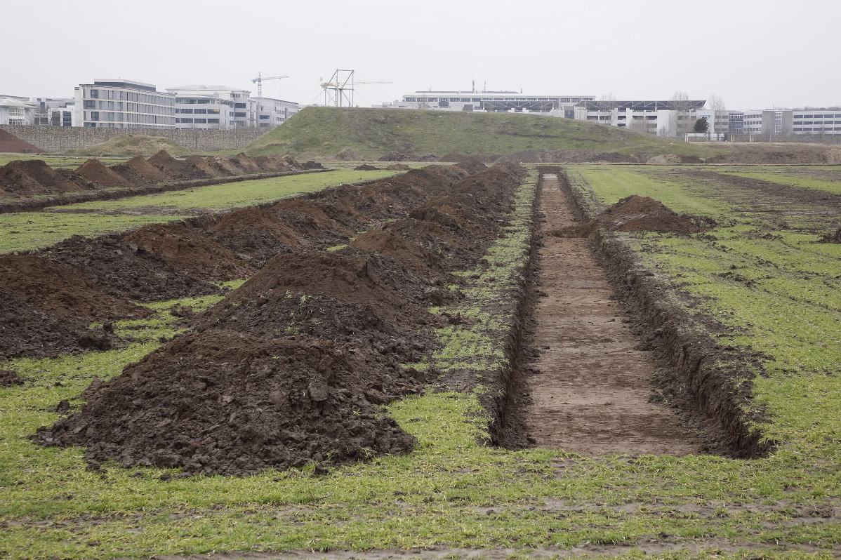 Landesamt für Denkmalpflege gräbt in Walldorf-Süd