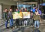 Junge Urlauber auf Schnitzeljagd  … mit dem neuen Kinderstadtplan der Stadt Walldorf