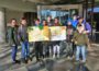 Junge Urlauber auf Schnitzeljagd … mit dem neuen Kinderstadtplan der Stadt Walldorf