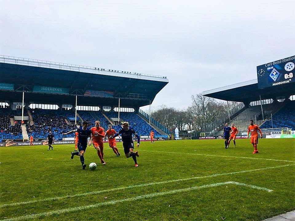 Kein Sieger im Derby SV Waldhof Mannheim vs FC-Astoria Walldorf