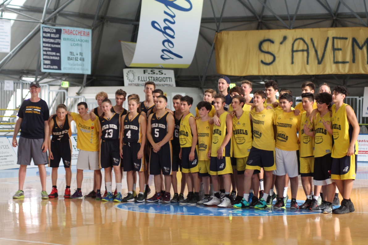 Wild Bees Basketball Sandhausen: Besuch der U16m-Nationalmannschaft aus San Marino