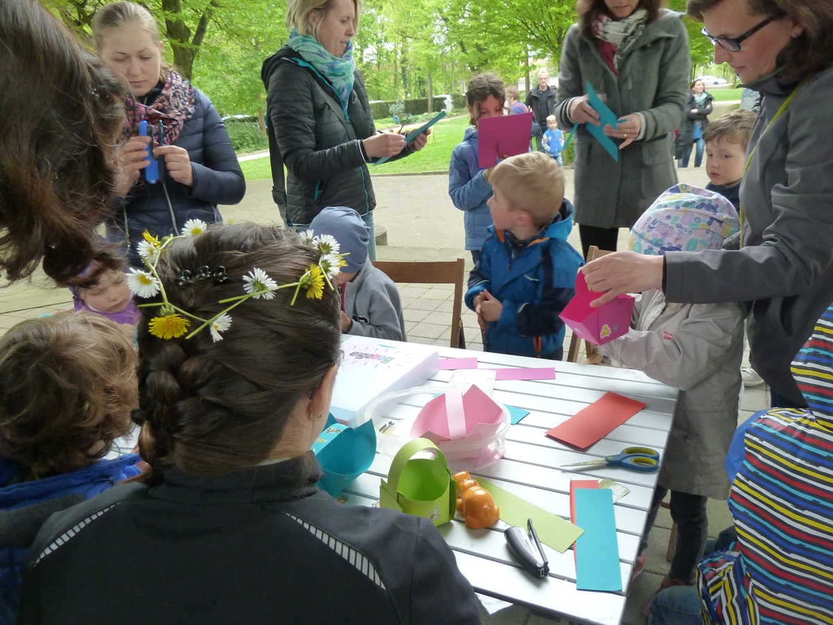 Kükentreffen „Rund um’s Ei“ von WiWa Familie und NABU Wiesloch am Ostersamstag