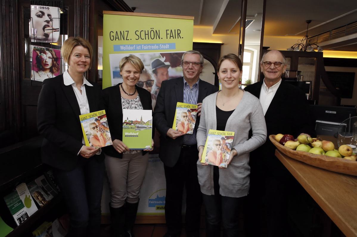 Ein Jahr Fairtrade-Stadt Walldorf  mit positiver Bilanz