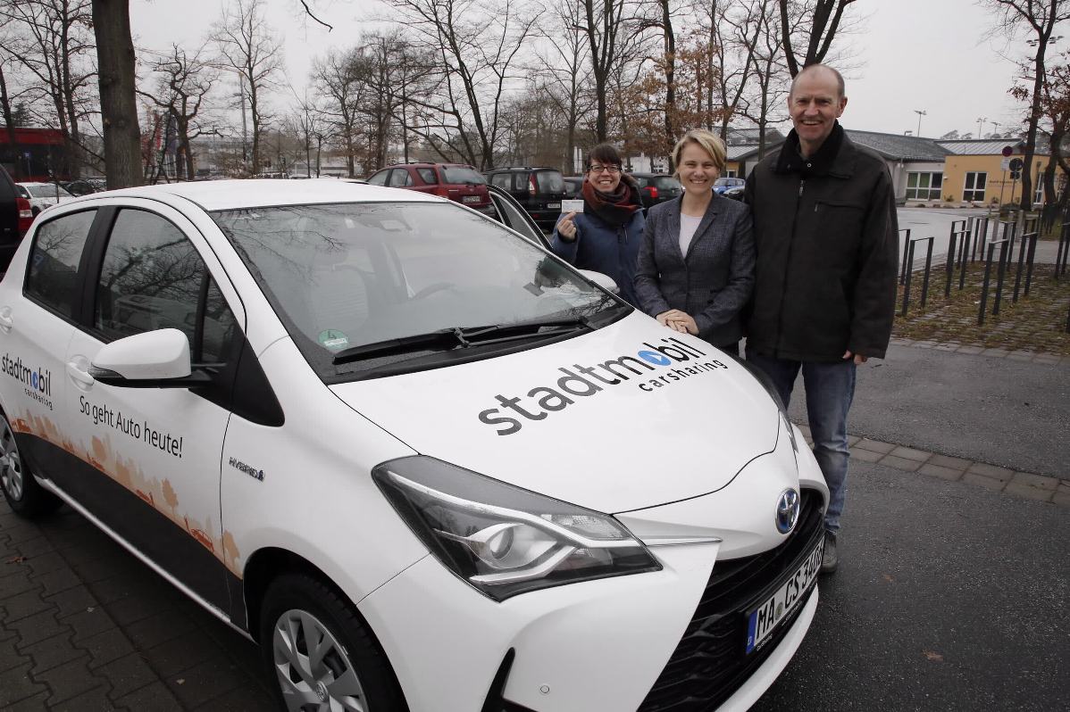 Carsharing in Walldorf ab 16.04. – Standort Rathaus Scheffelstraße