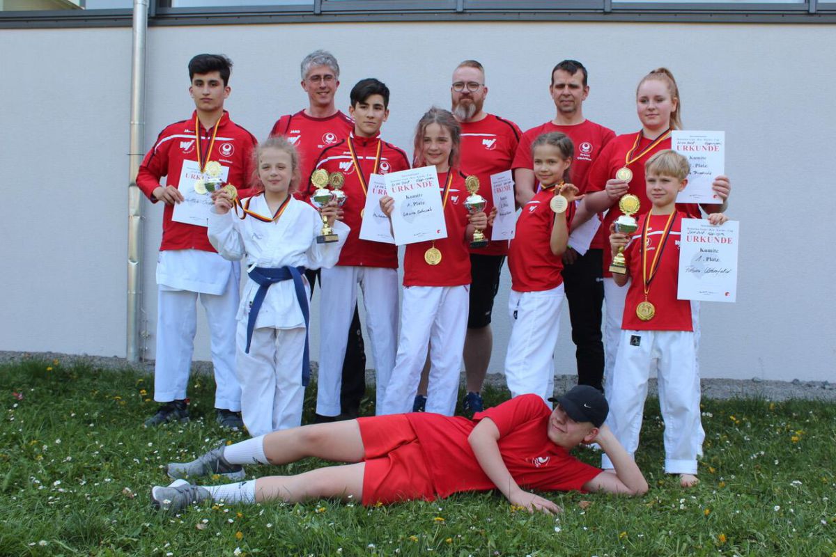 5 x Gold, 2 x Silber und Bronze für fighter des KCRN