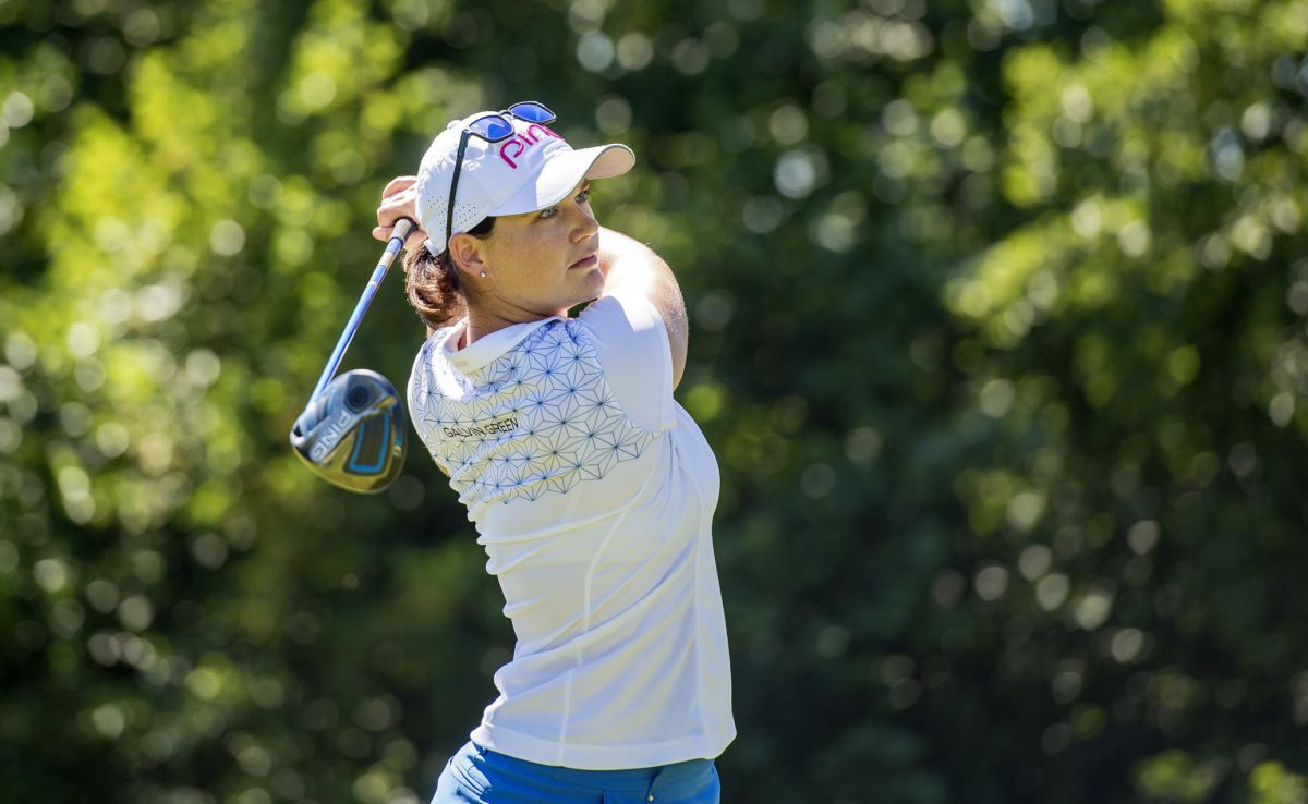 Caroline Masson mit starkem Golfer Major-Auftritt