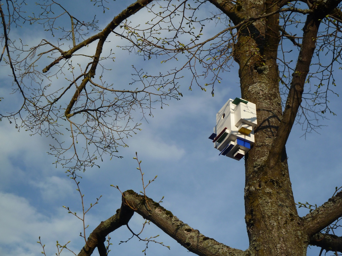 Walldorfer Kunstpreis 2018: “Vogelhaus” auf dem Lindenplatz