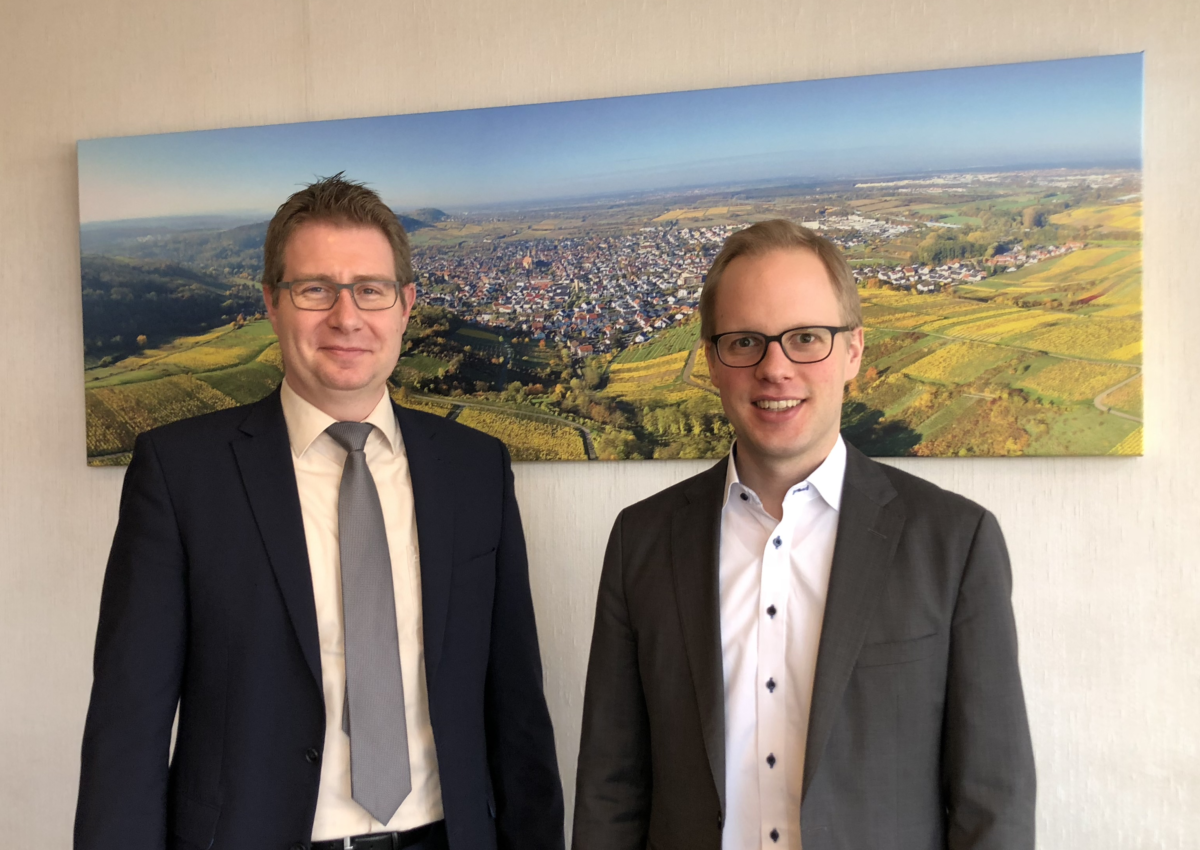 Dr. Jens Brandenburg MdB zu Gast in Rauenberger Rathaus