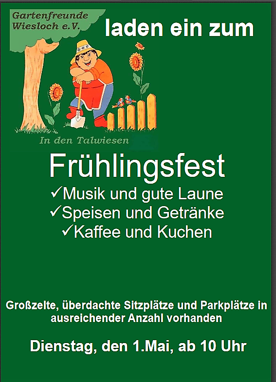 Frühlingsfest der Garten-Freunde