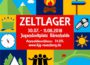 Zeltlager der KjG Rauenberg auf der Bärenhalde in Rheinland-Pfalz