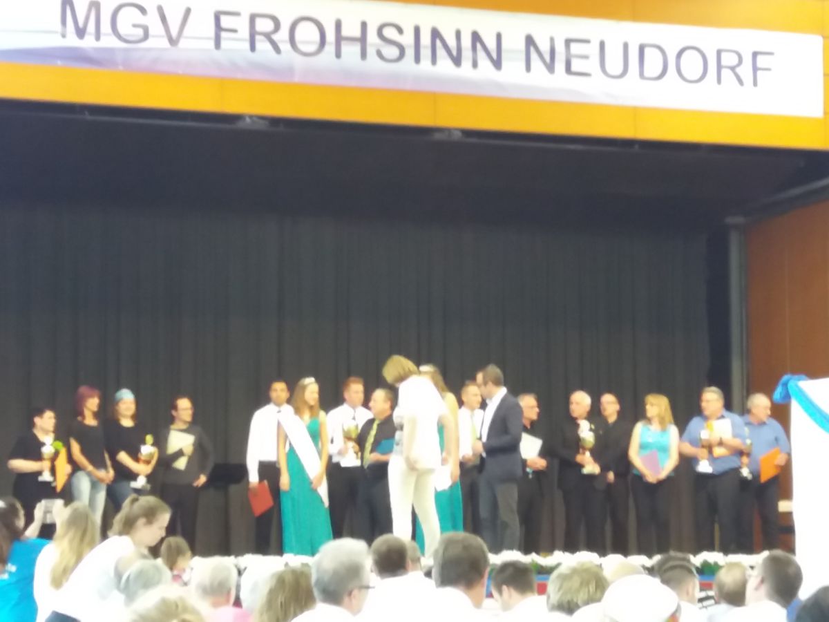 MGV Frohsinn Baiertal und Frauenchor Bellacanta erneut auf Goldkurs!