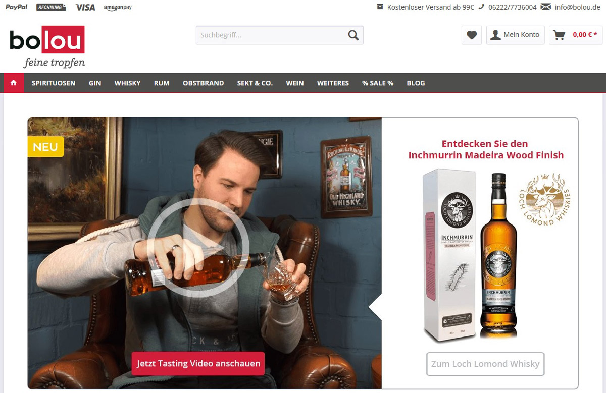Bolou Onlineshop aus Wiesloch