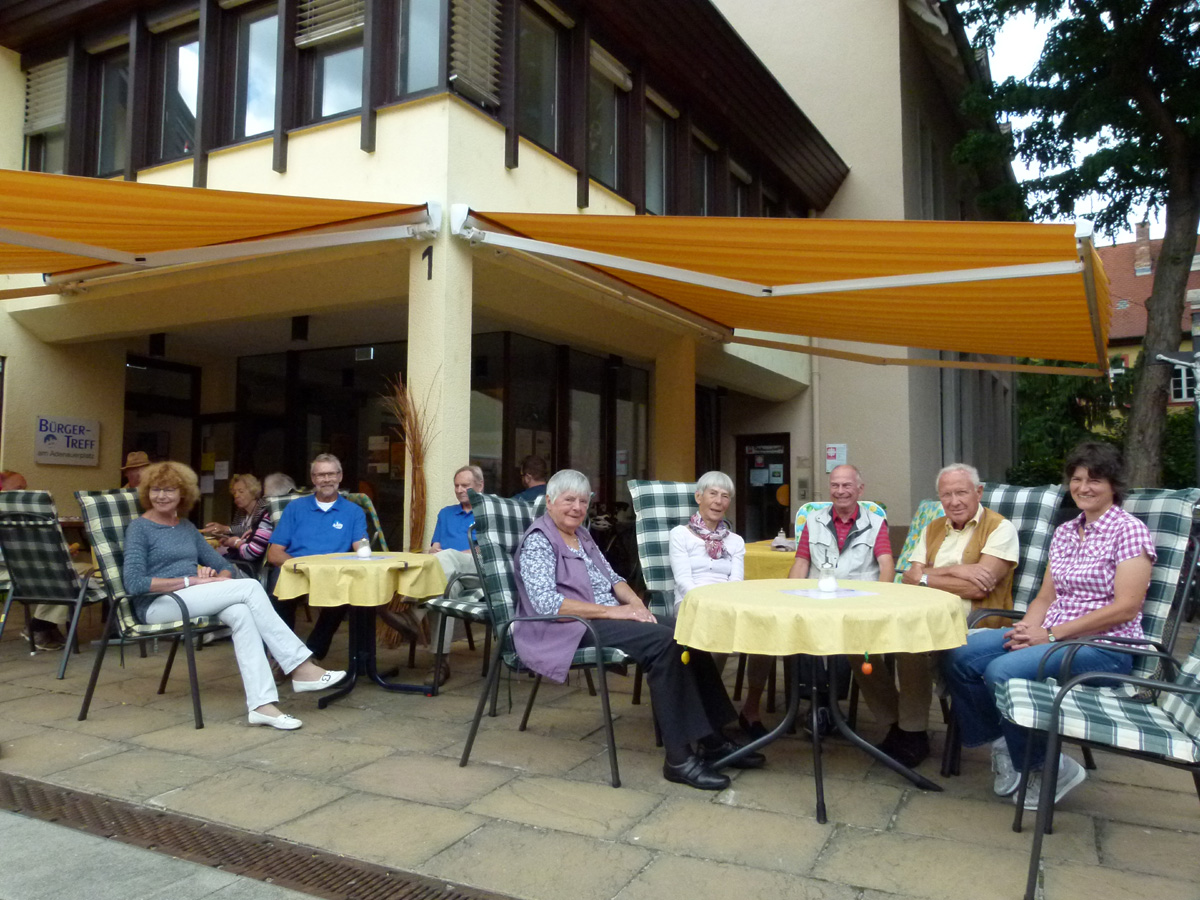 Neue Markise am Bürgertreff