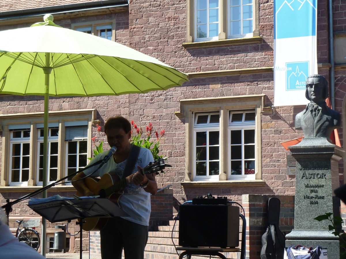 Charly Weibel bei den Walldorfer Heimatfreunden