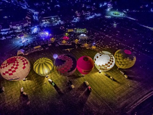 Walldorfer Flugtage - Ballonglühen