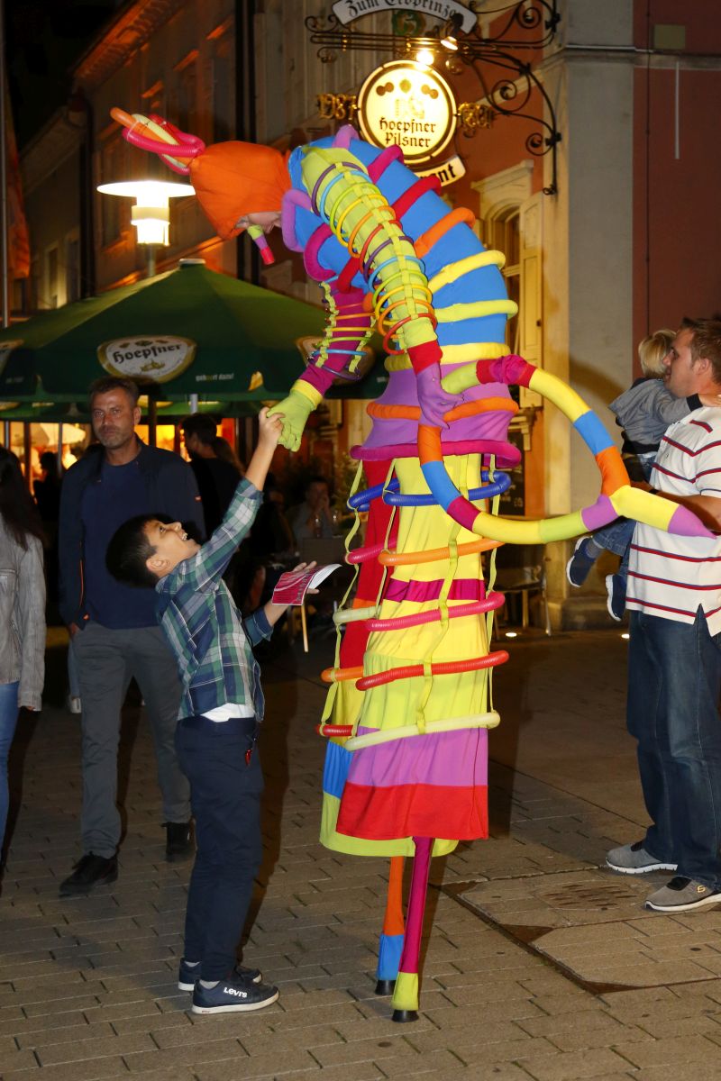 Beste Stimmung bei der Walldorfer Einkaufsnacht