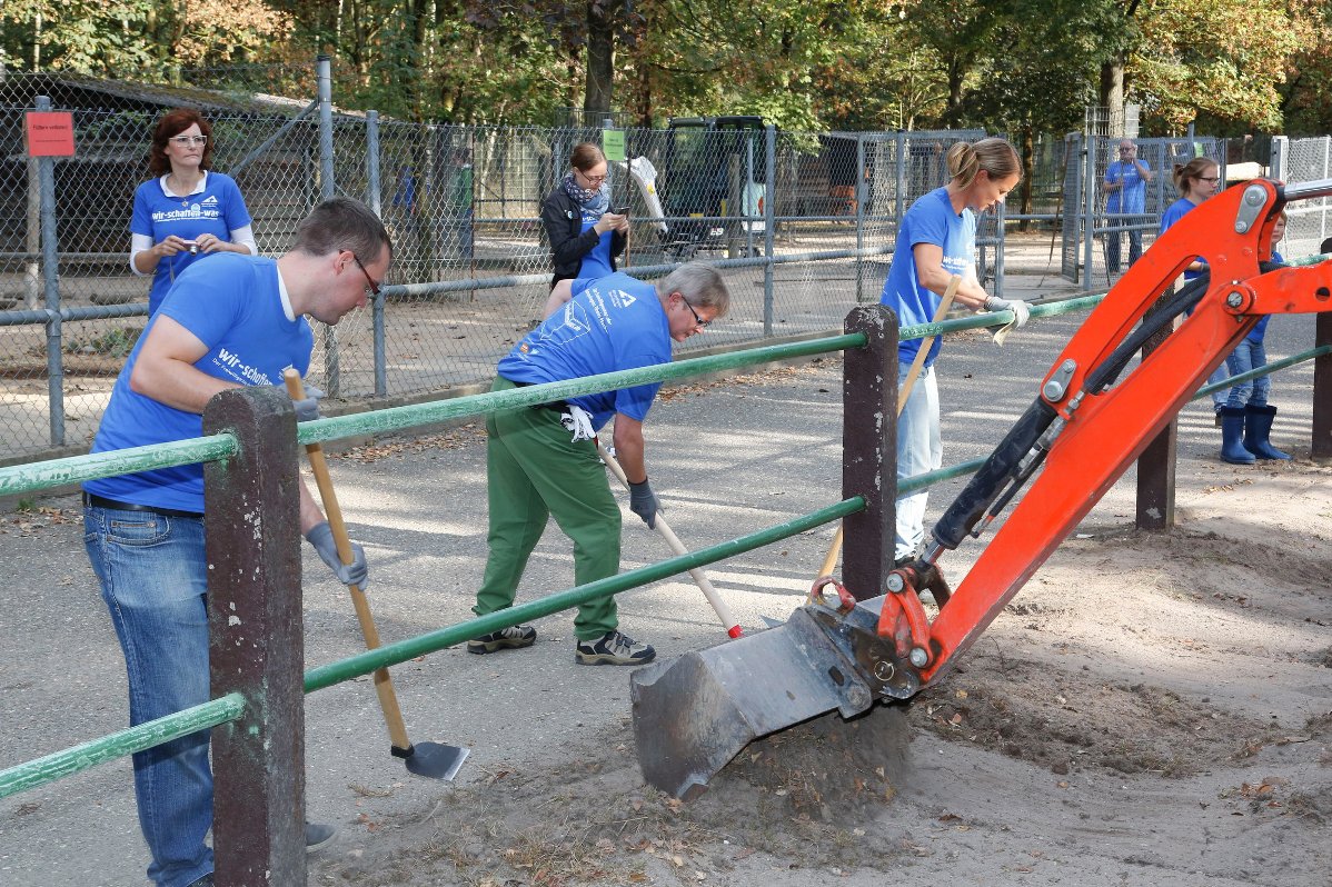Freiwilligentag der Metropolregion Rhein-Neckar in Walldorf
