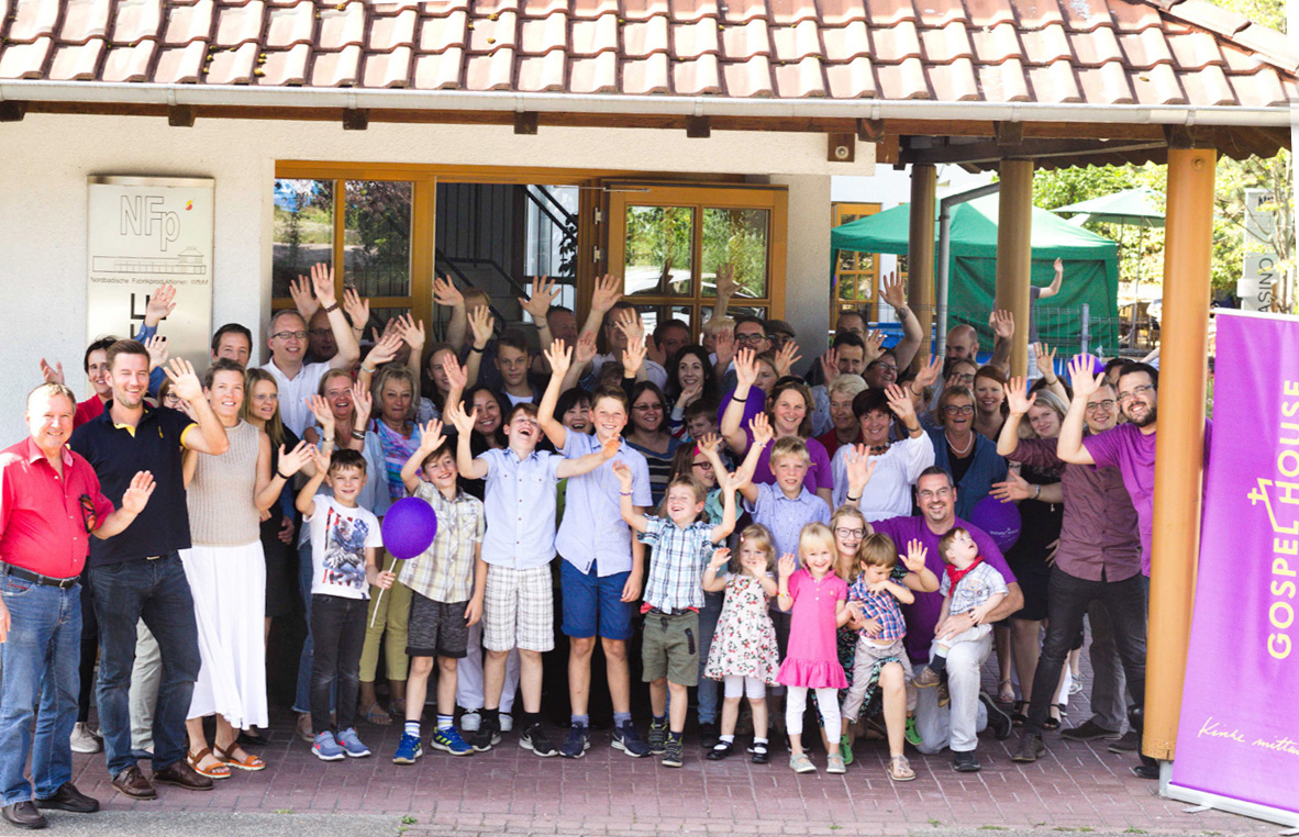 Festgottesdienst zum einjährigen Bestehen des Gospel House