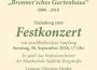 Konzert des Sinfonieorchesters zum 10-jährigen Bestehen des “Bronnerschen Gartenhauses”
