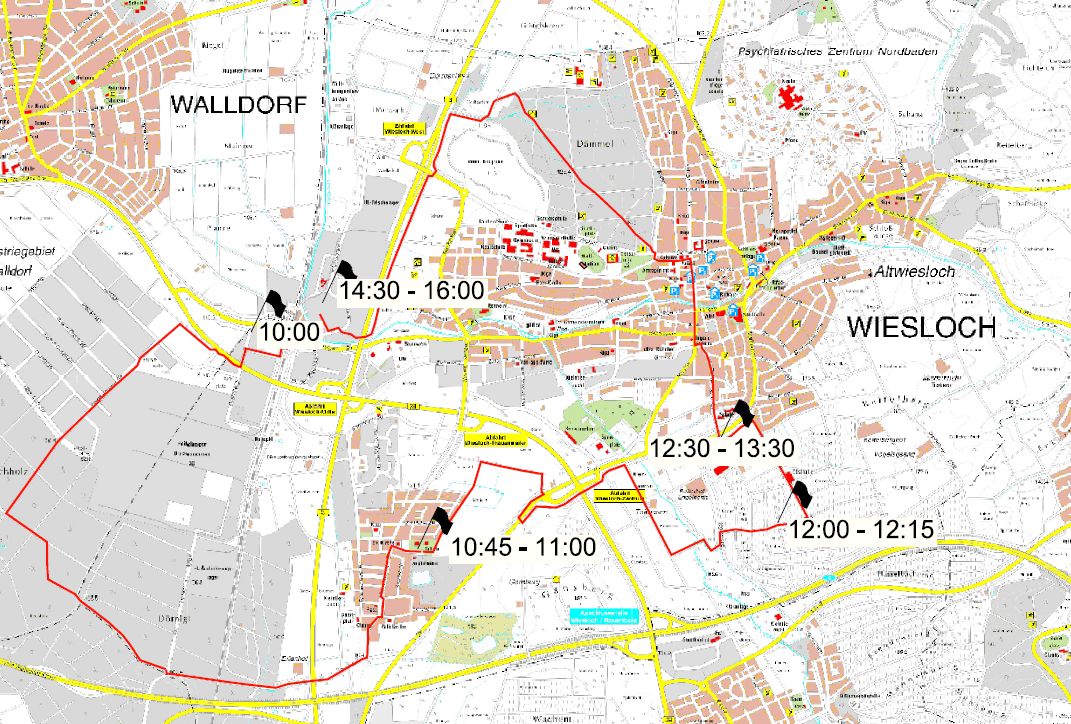 Wie-Wa Radtour mit Abschluss im Leimbachpark