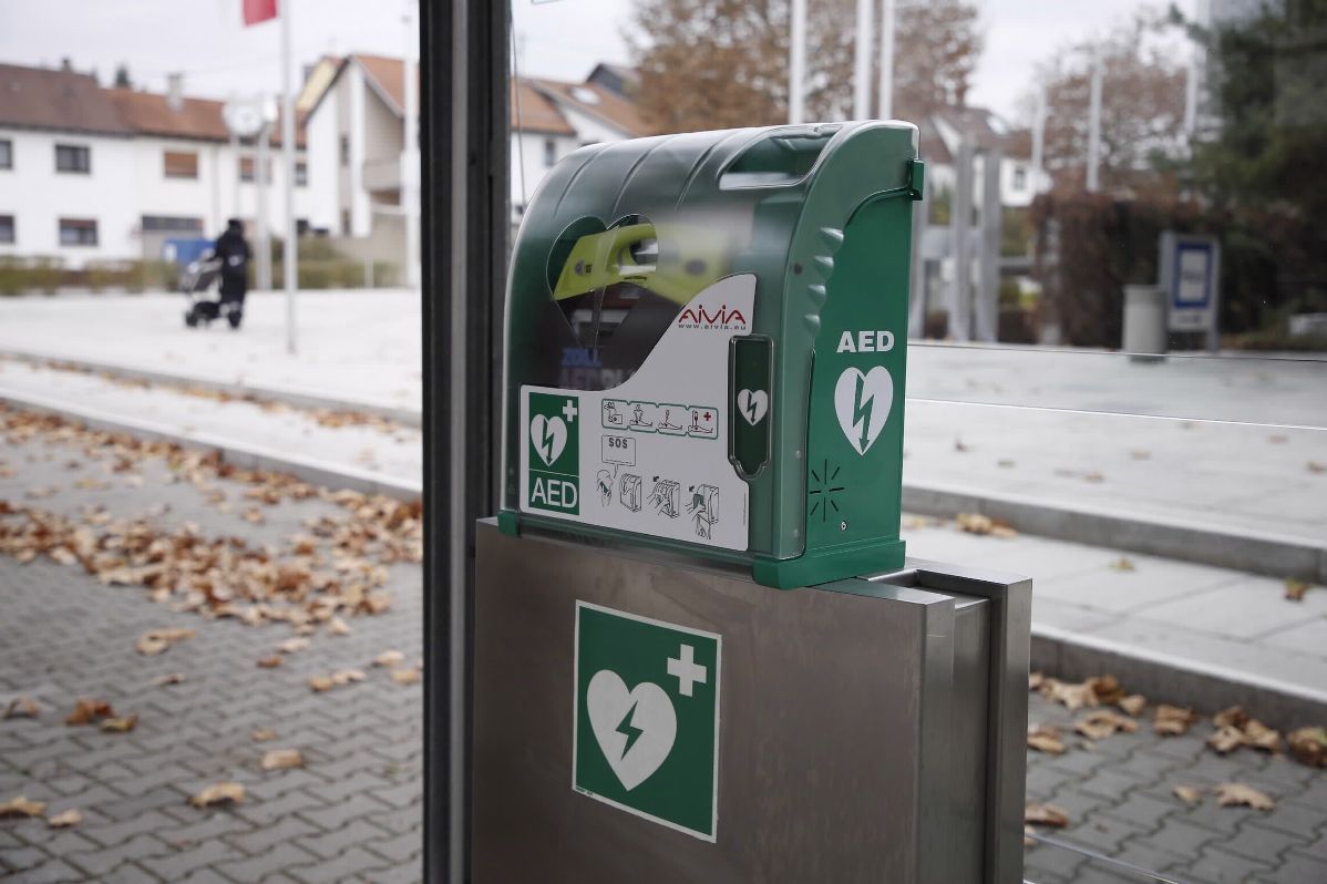 Walldorf erweitert Defibrillatoren-Netz