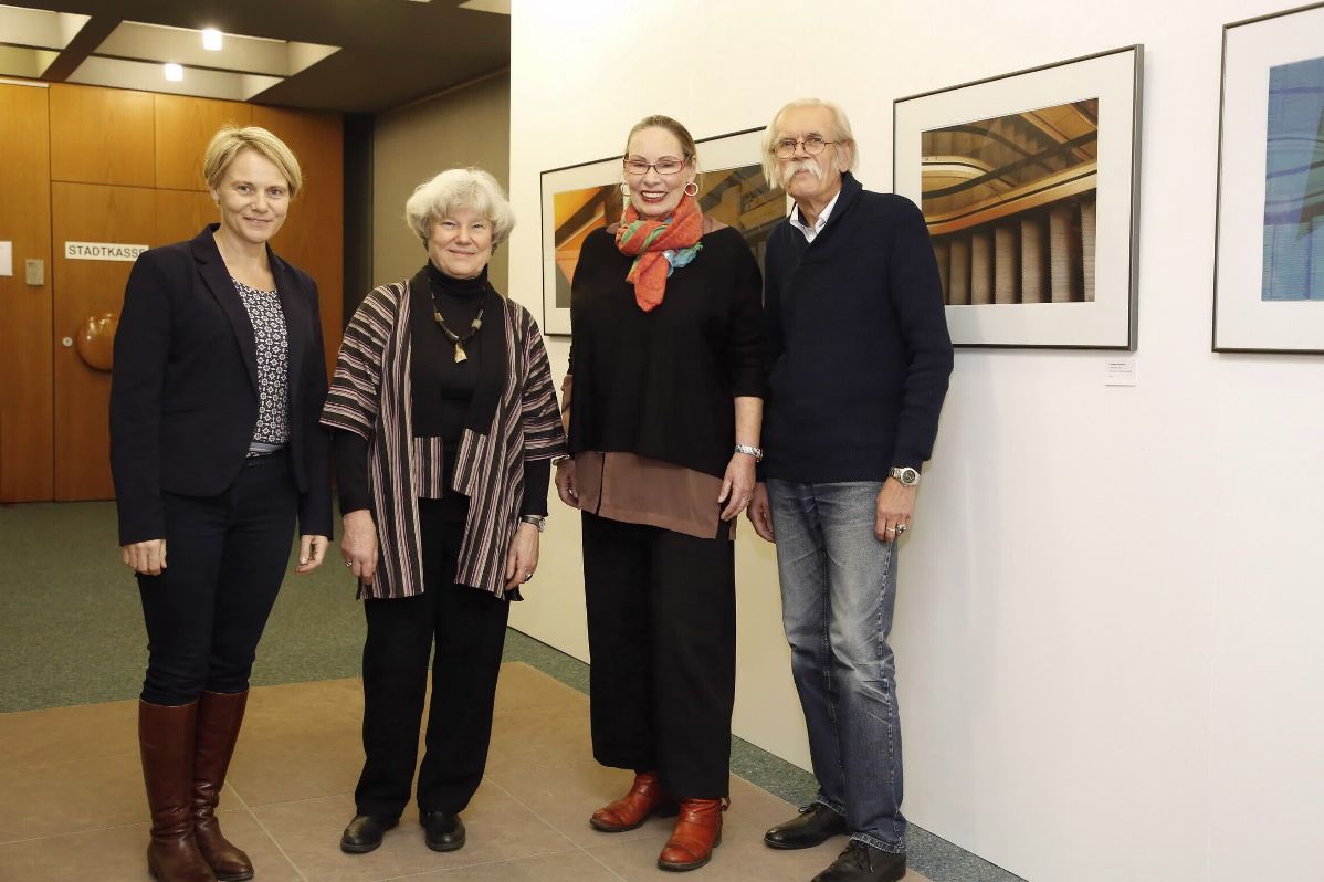 Walldorf: Kunst im Rathaus mit Gisela Hachmann-Ruch und Gabriele Vockeradt