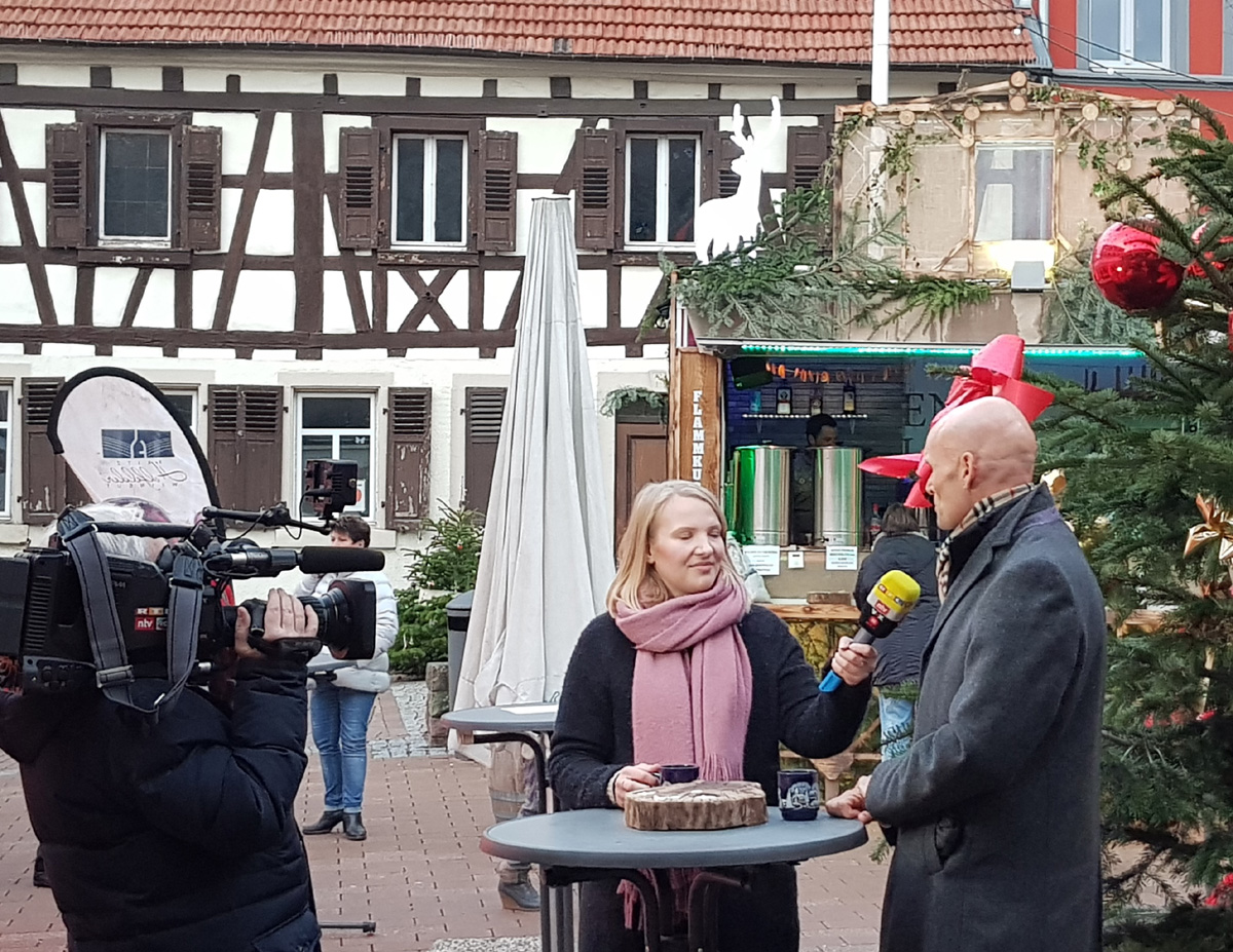 Ron TV berichtet über Wiesloch und den Weihnachtsmarkt