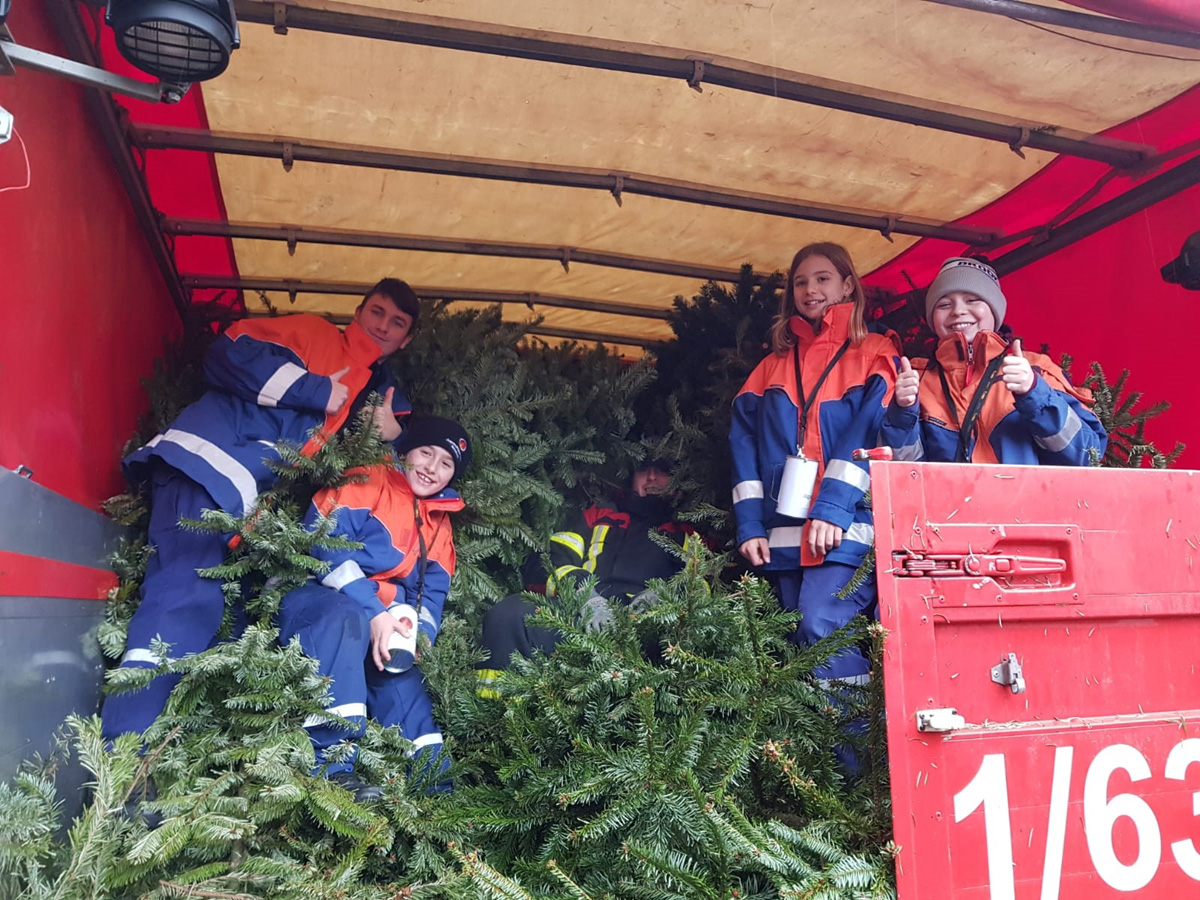 Christbaumsammlung Wiesloch 2019