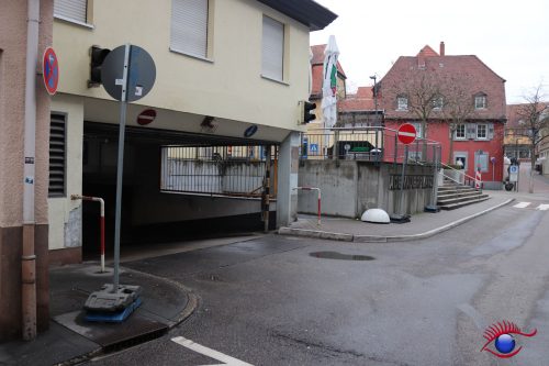 Tiefgarage am Adenauerplatz in der Friedrichstraße 