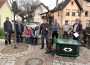 Ortschaftsrat Baiertal freut sich über den restaurierten Brunnen in der Ortsmitte
