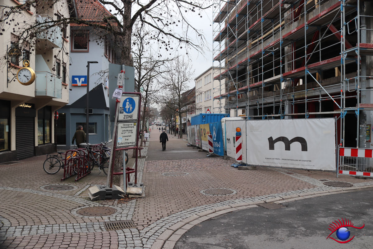 Wiesloch: Fußgängerzone – Abschluss der Erdbaumaßnahmen zum Stadtfest? (Aprilscherz)