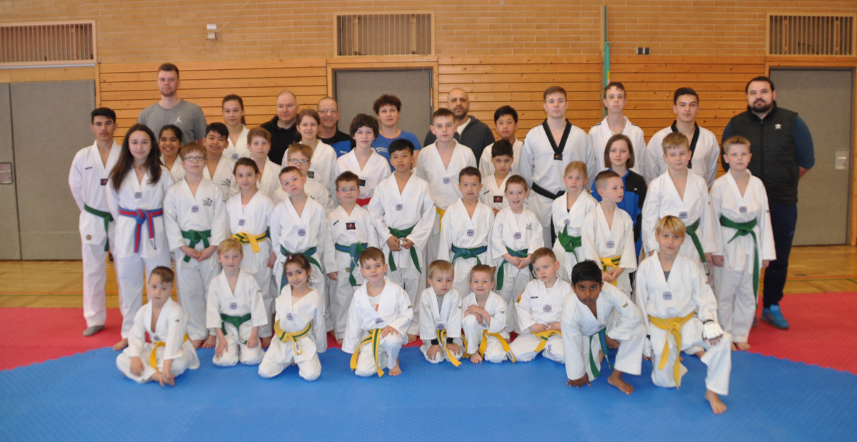 Badische Tae Kwon Do Meister und Vizemeister aus Wiesloch