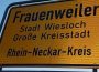 Umbenennung von Wieslochs Ortsteil Frauenweiler (Aprilscherz)