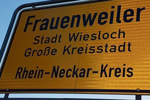 Umbenennung von Wieslochs Ortsteil Frauenweiler (Aprilscherz)