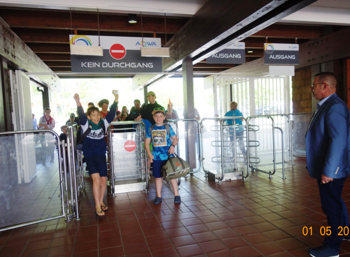 Am sonnigen 1. Mai wurde in Walldorf die Freibadsaison eröffnet