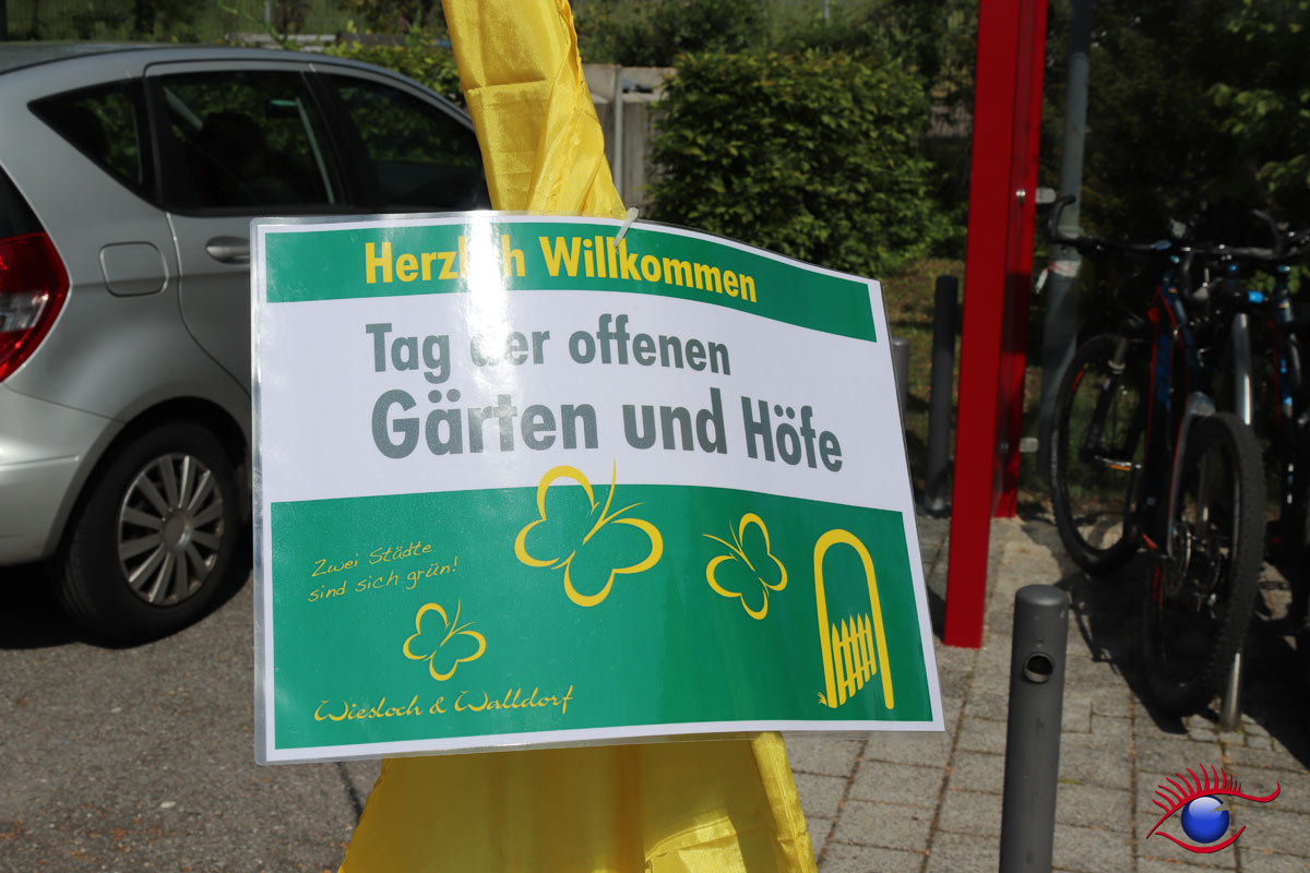 „Tag der offenen Gärten und Höfe 2019“ in Wiesloch Die ersten Fotos