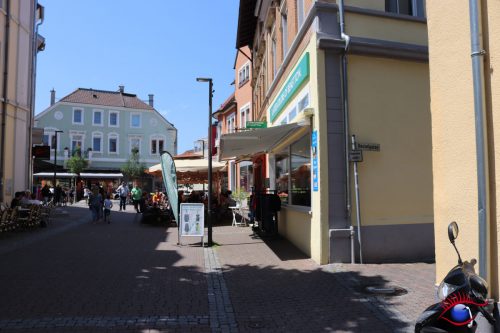 Ein Hinweis für die Radfahrer fehlt