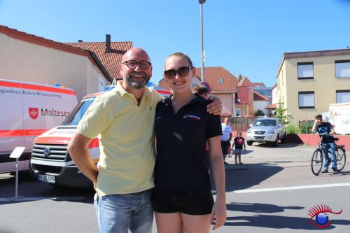 Stefan Zirkel und seine Tochter Mona